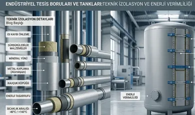 Endüstriyel İzolasyonda Maksimum Verimlilik: İşletme Maliyetlerini Düşürme ve Sürdürülebilirlik Rehberi